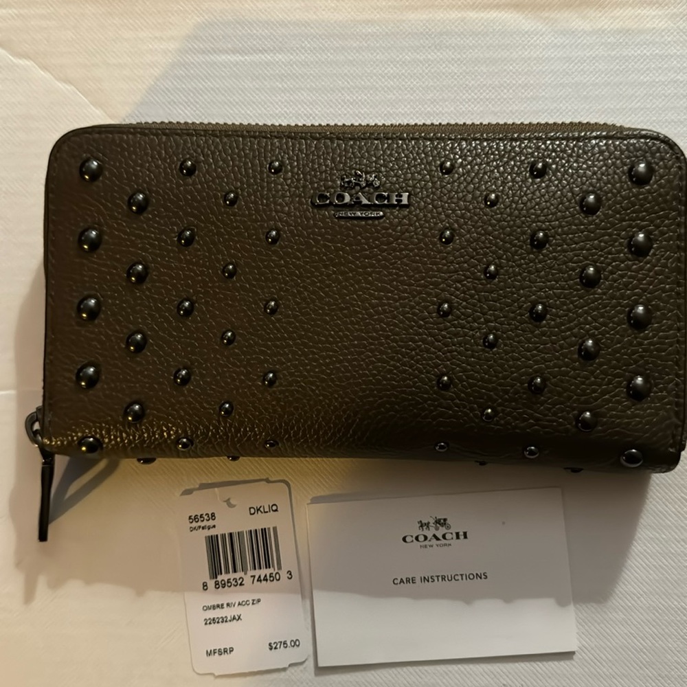 Coach Zippered Wallet